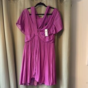 Anthropologie Purple Dress